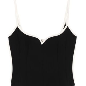 Paris Georgia heart-shaped top